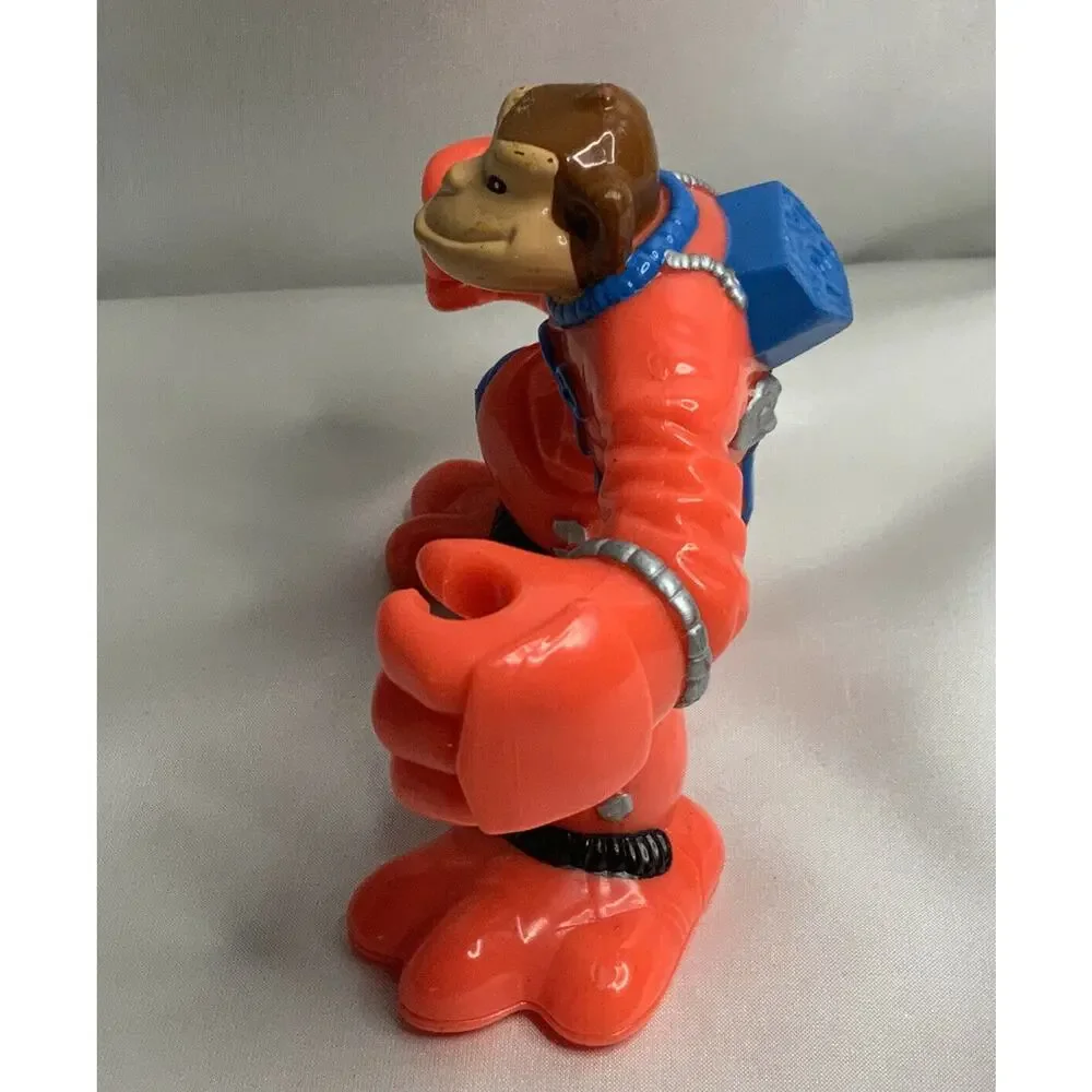 Rescue Heroes Comet Orange Space Monkey Fisher Price Action Figure Vintage 1999